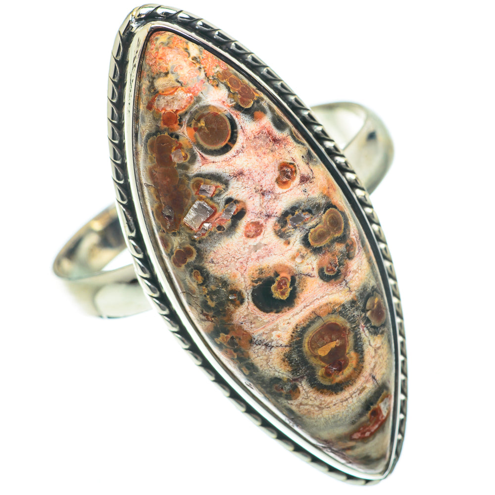 Poppy Jasper Rings handcrafted by Anasilvercos - RING64090