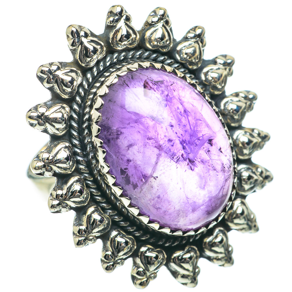 Amethyst Rings handcrafted by Anasilvercos - RING64096