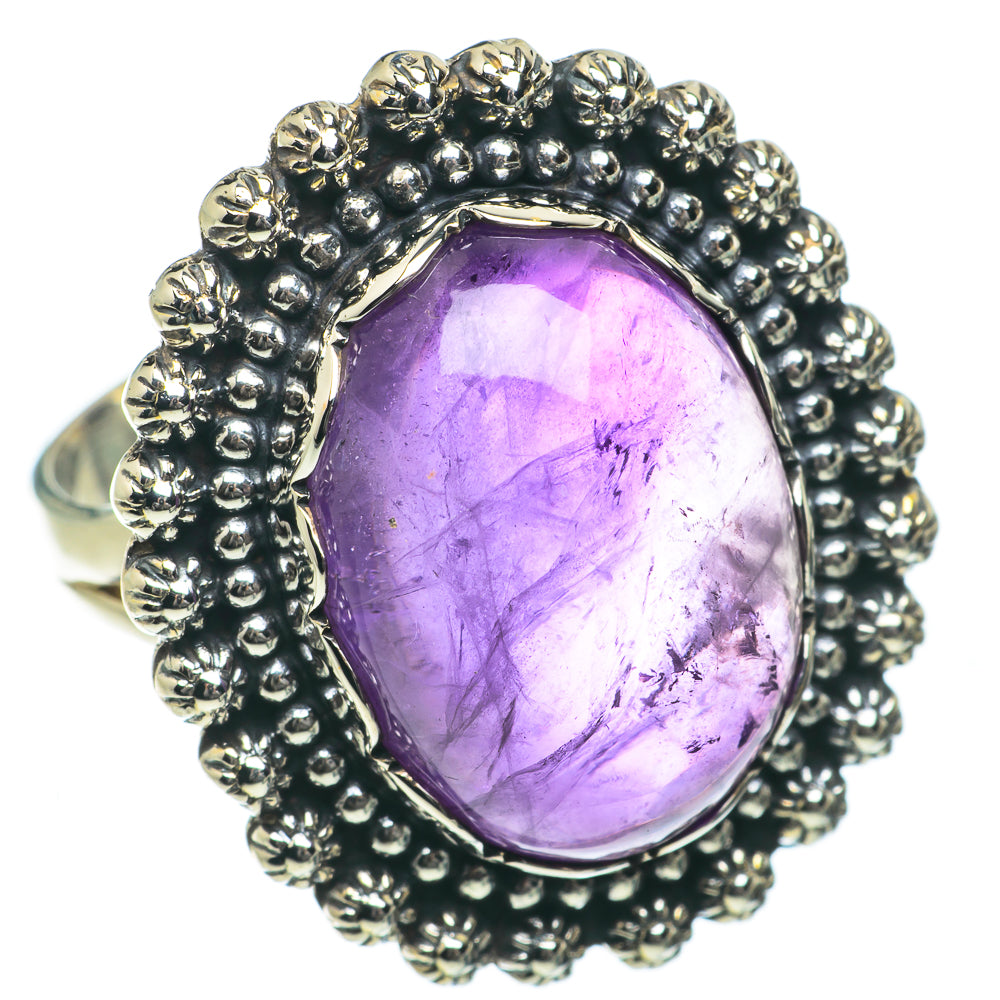Amethyst Rings handcrafted by Anasilvercos - RING64097