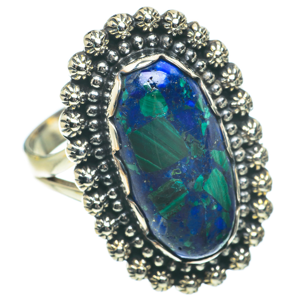 Azurite Rings handcrafted by Anasilvercos - RING64106