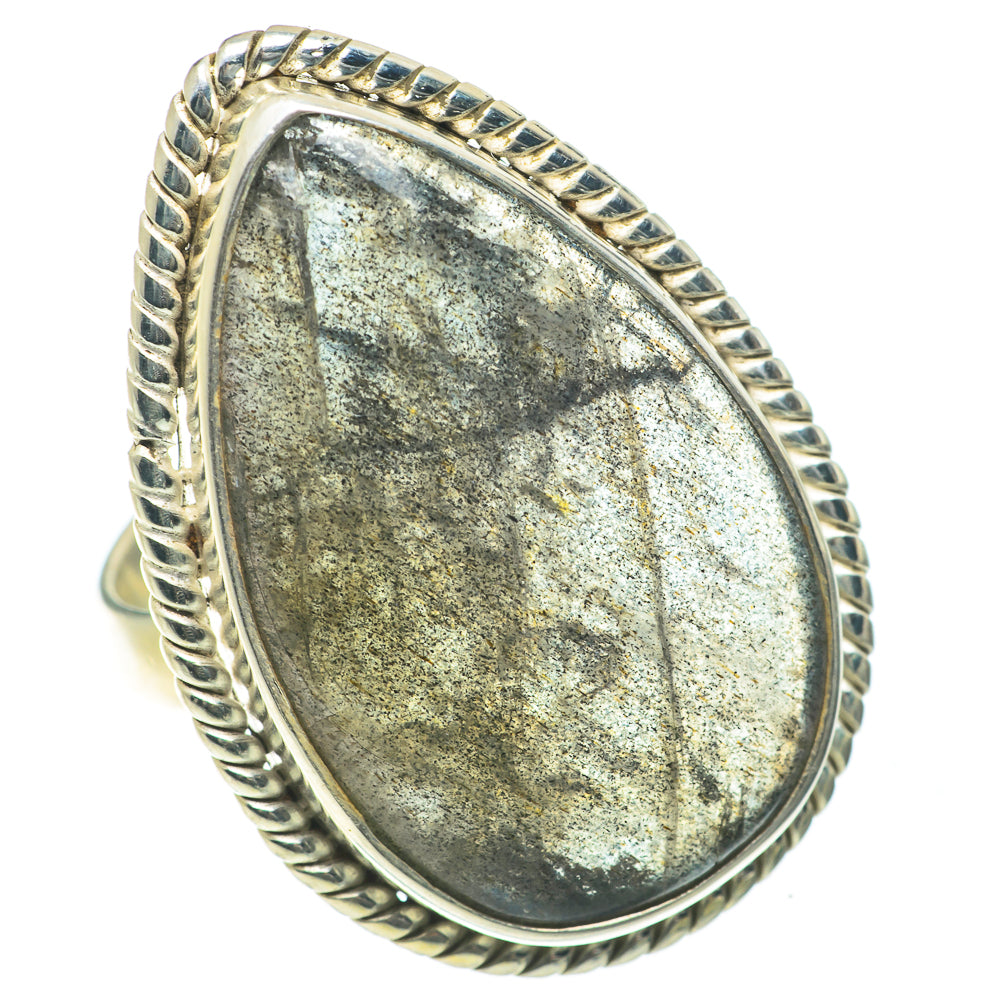 Labradorite Rings handcrafted by Anasilvercos - RING64116