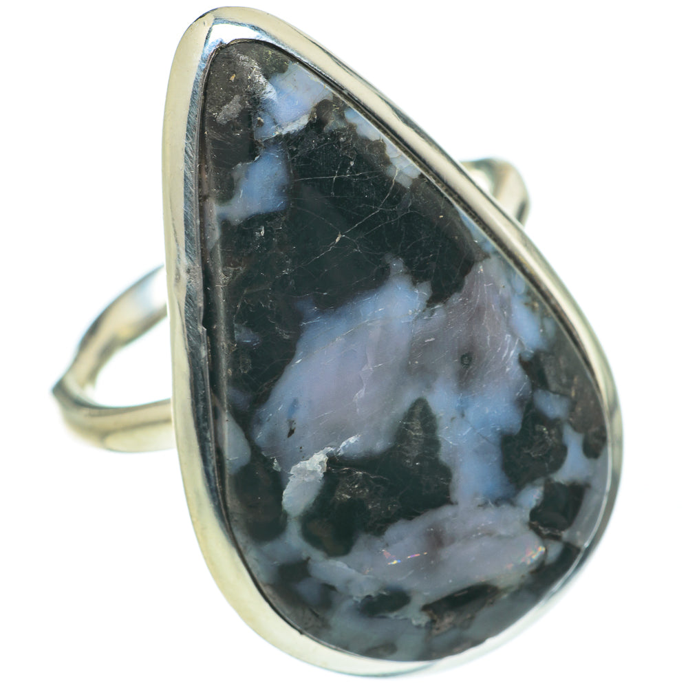 Gabbro Stone Rings handcrafted by Anasilvercos - RING64130