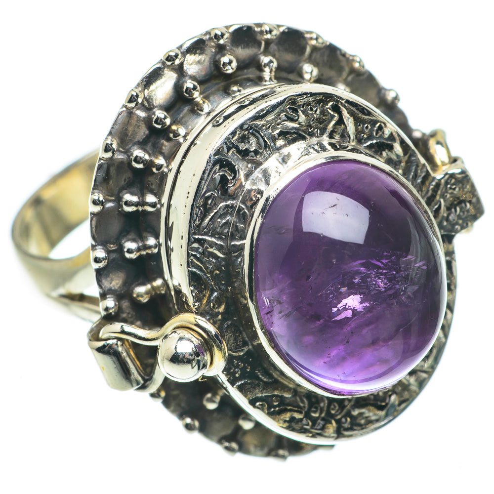 Amethyst Rings handcrafted by Anasilvercos - RING64146