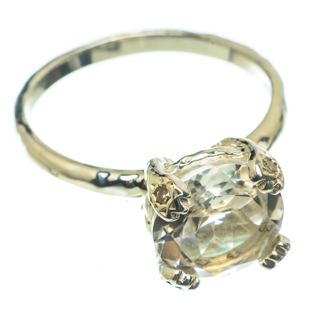 White Quartz Rings handcrafted by Anasilvercos - RING64151