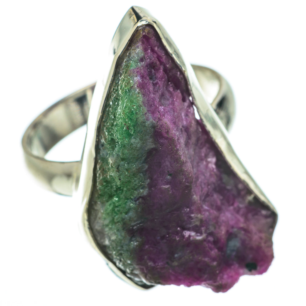 Ruby Zoisite Rings handcrafted by Anasilvercos - RING64153
