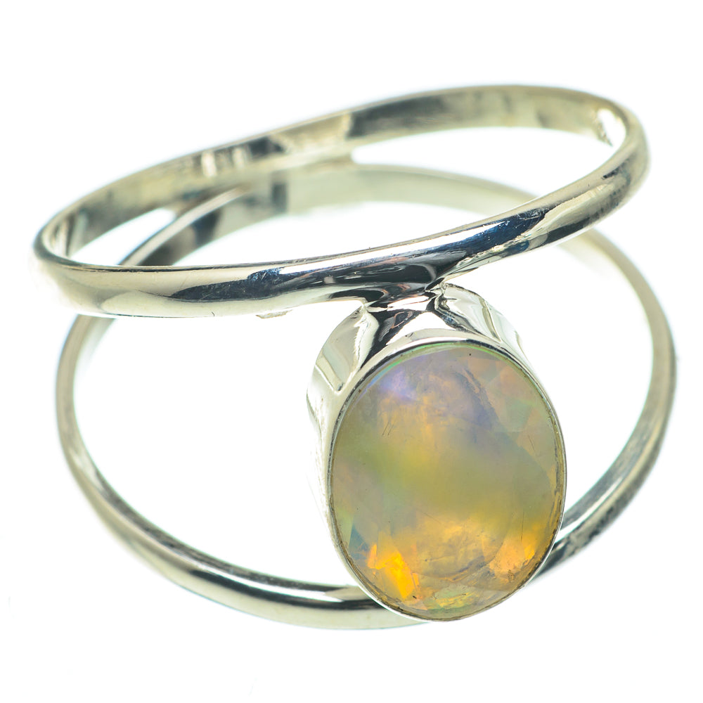 Ethiopian Opal Rings handcrafted by Anasilvercos - RING64157