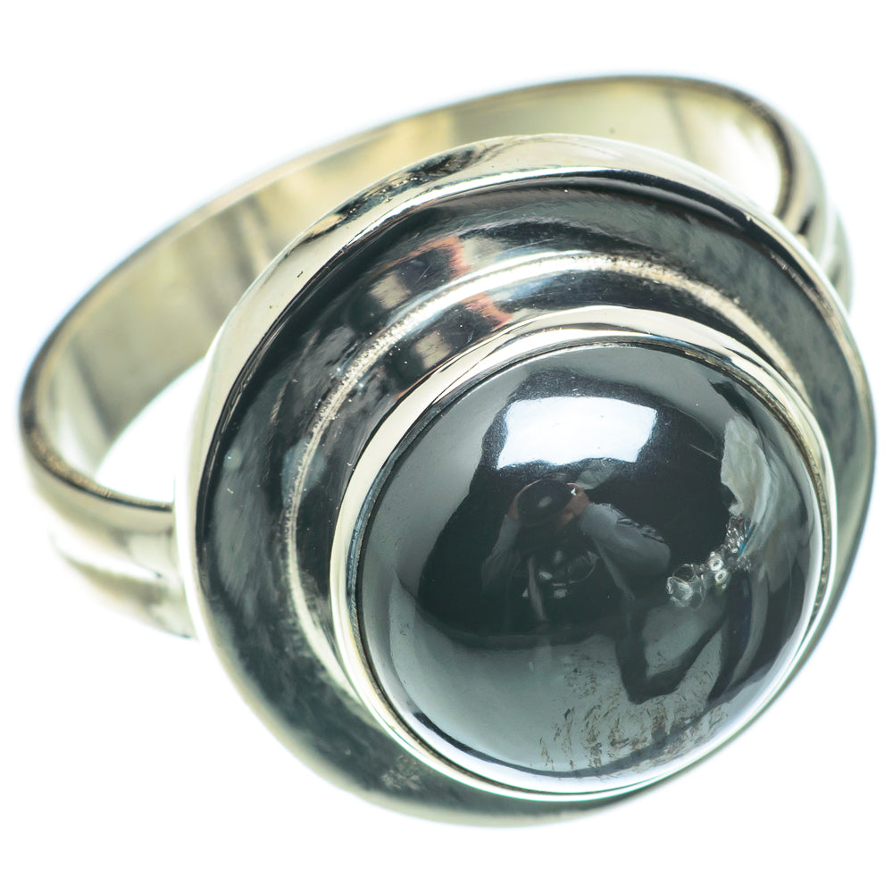 Hematite Rings handcrafted by Anasilvercos - RING64158