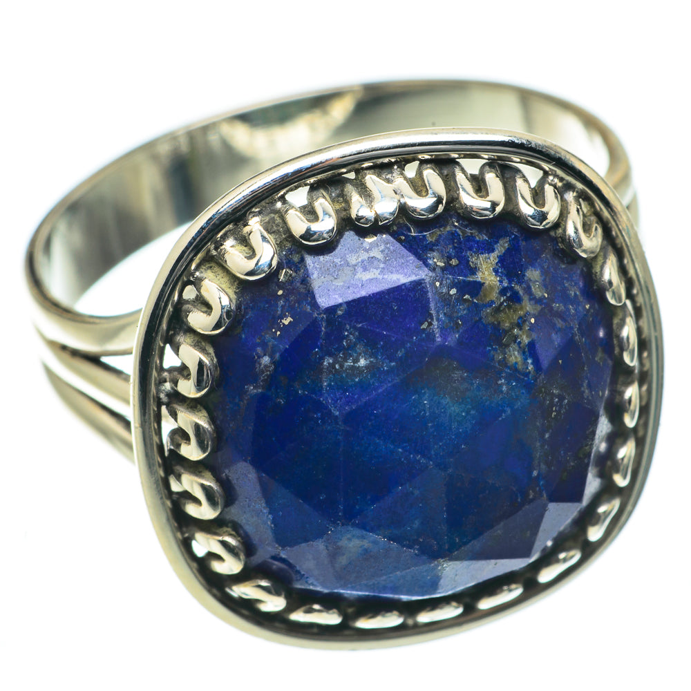 Lapis Lazuli Rings handcrafted by Anasilvercos - RING64162