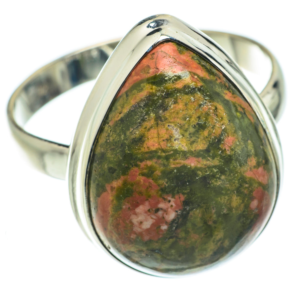 Unakite Rings handcrafted by Anasilvercos - RING64163