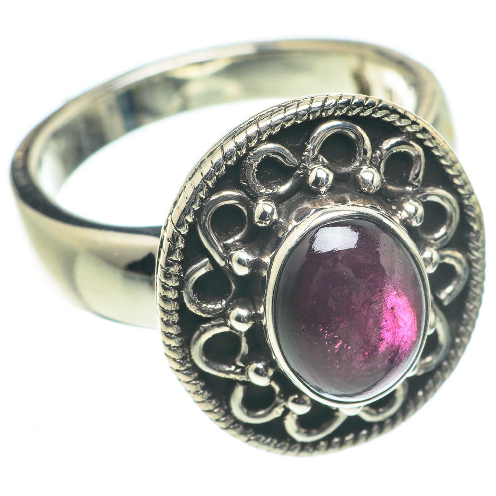 Garnet Rings handcrafted by Anasilvercos - RING64171