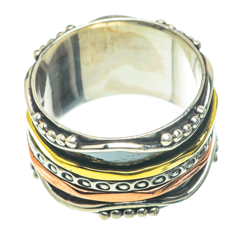 Meditation Spinner Rings handcrafted by Anasilvercos - RING64174