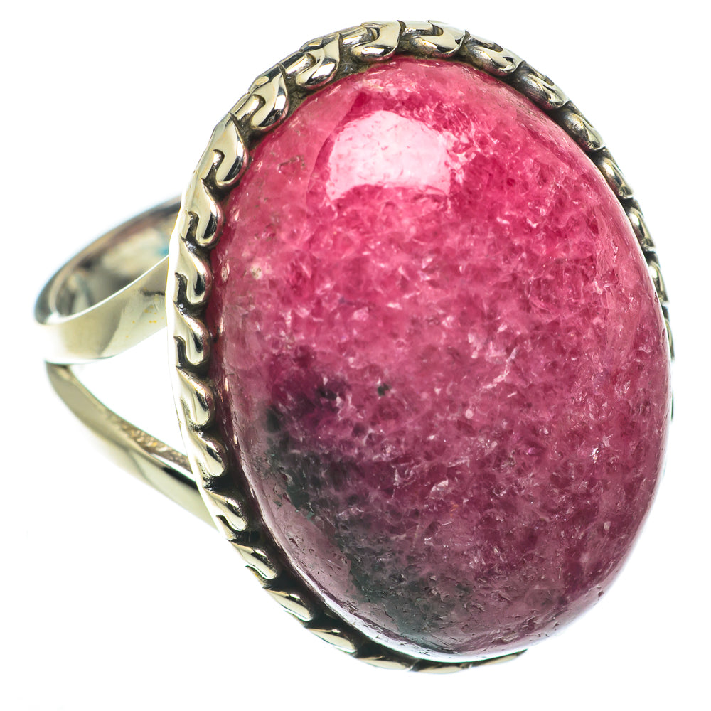 Rhodonite Rings handcrafted by Anasilvercos - RING64220