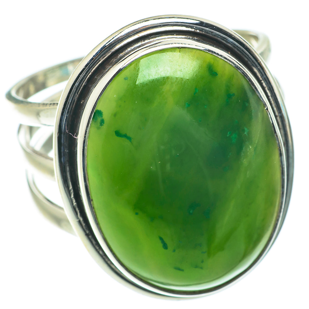 Green Aventurine Rings handcrafted by Anasilvercos - RING64236