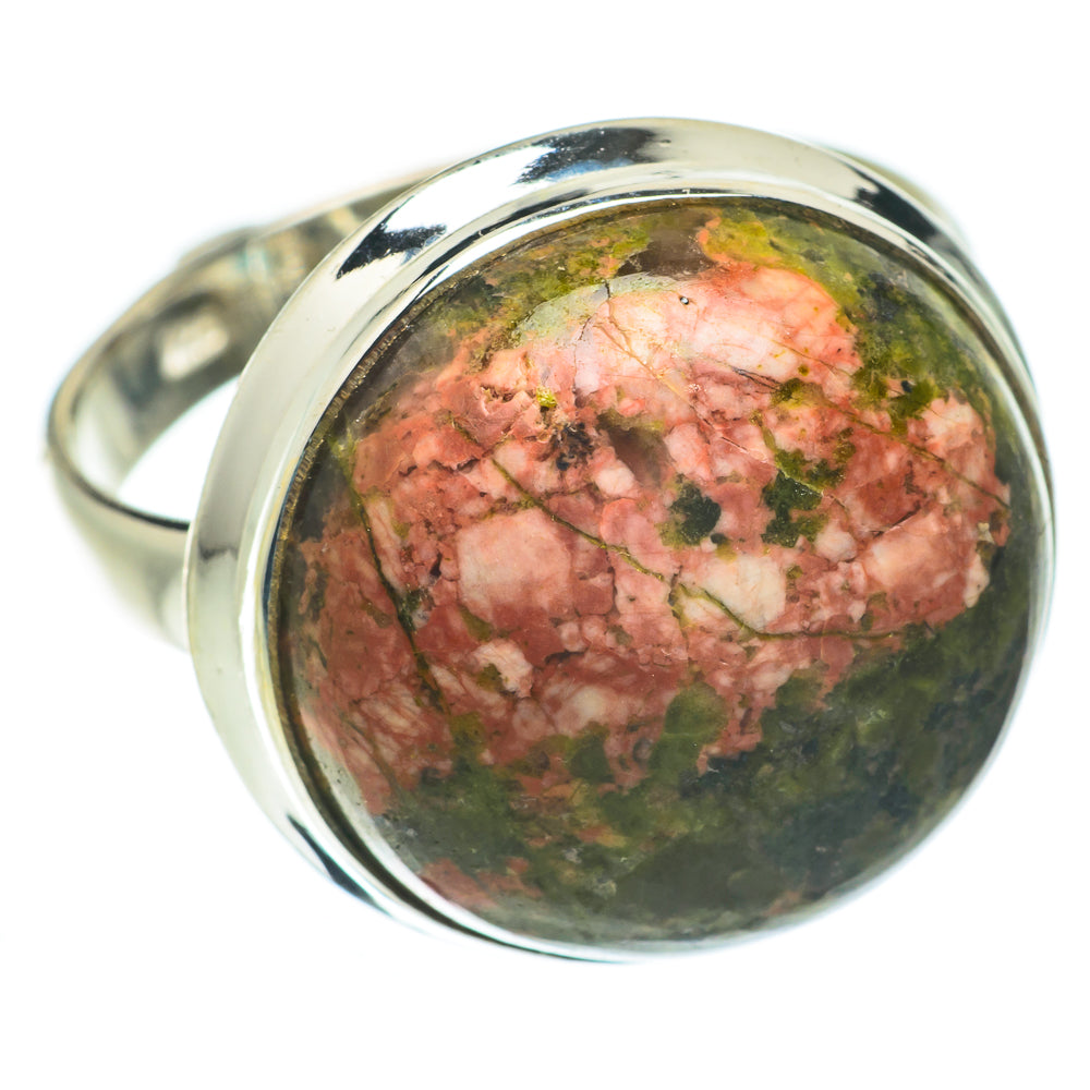 Unakite Rings handcrafted by Anasilvercos - RING64237