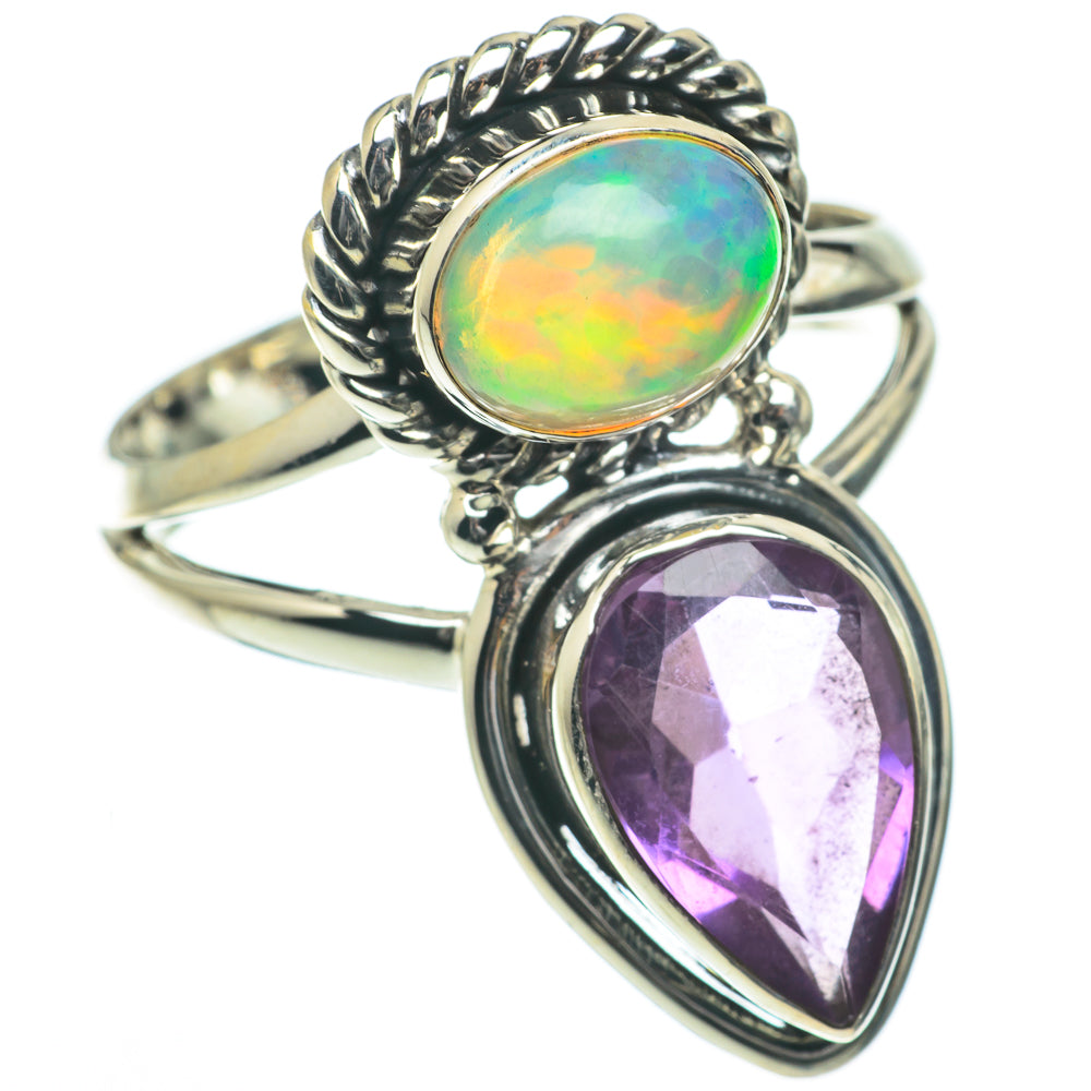 Amethyst Rings handcrafted by Anasilvercos - RING64250