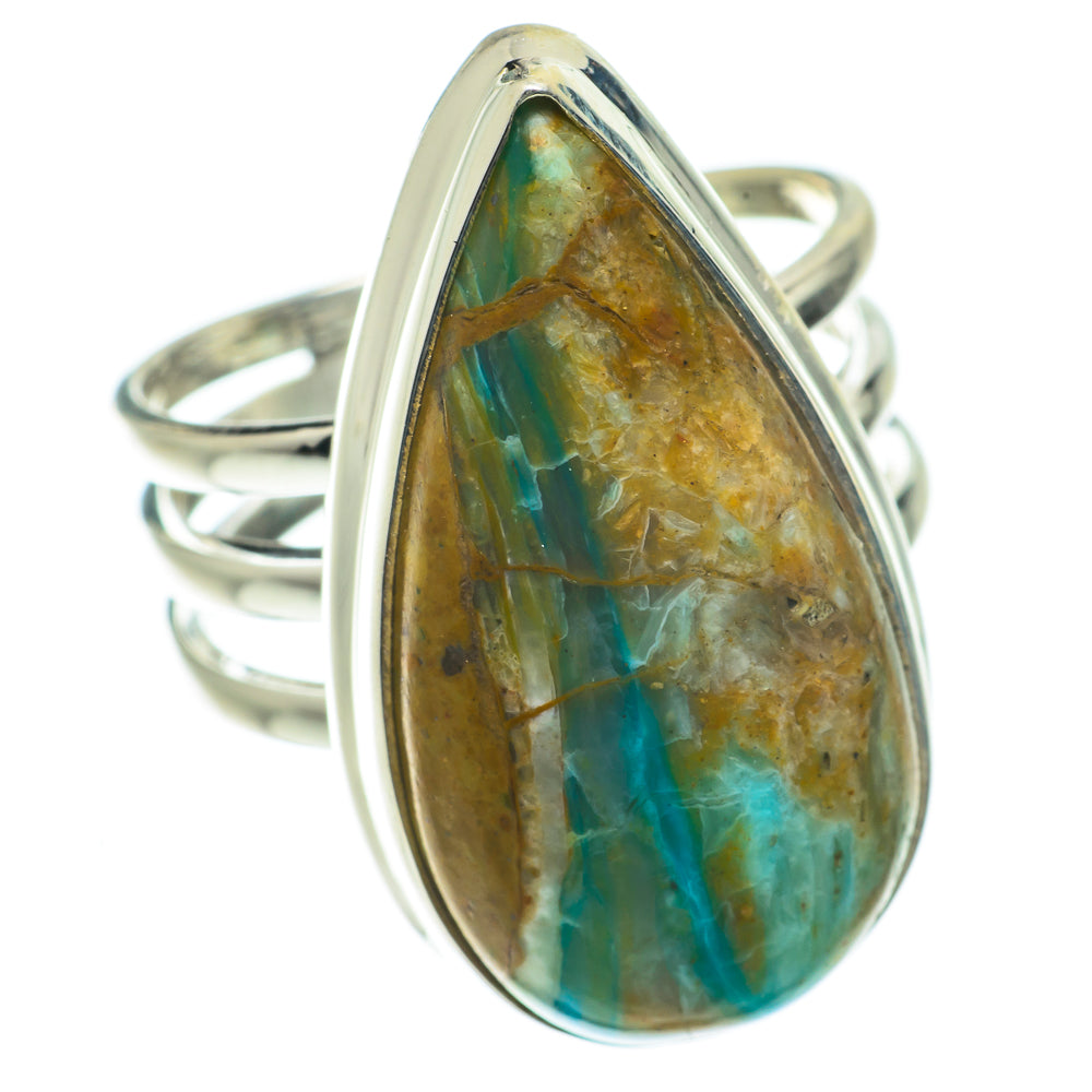 Peruvian Opal Rings handcrafted by Anasilvercos - RING64253