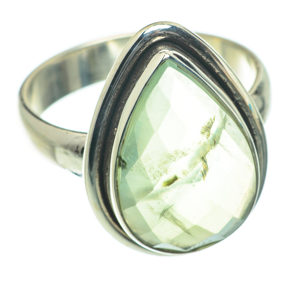 Prehnite Rings handcrafted by Anasilvercos - RING64256