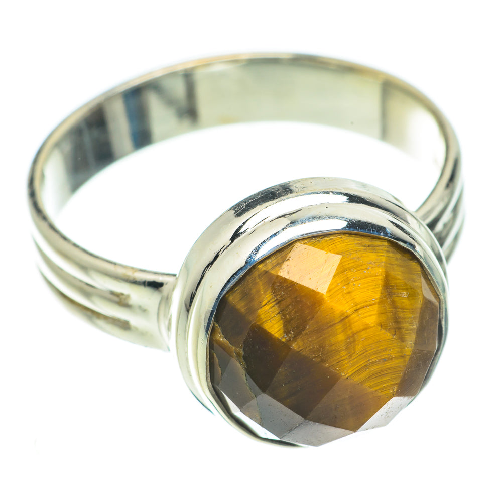 Tiger Eye Rings handcrafted by Anasilvercos - RING64258