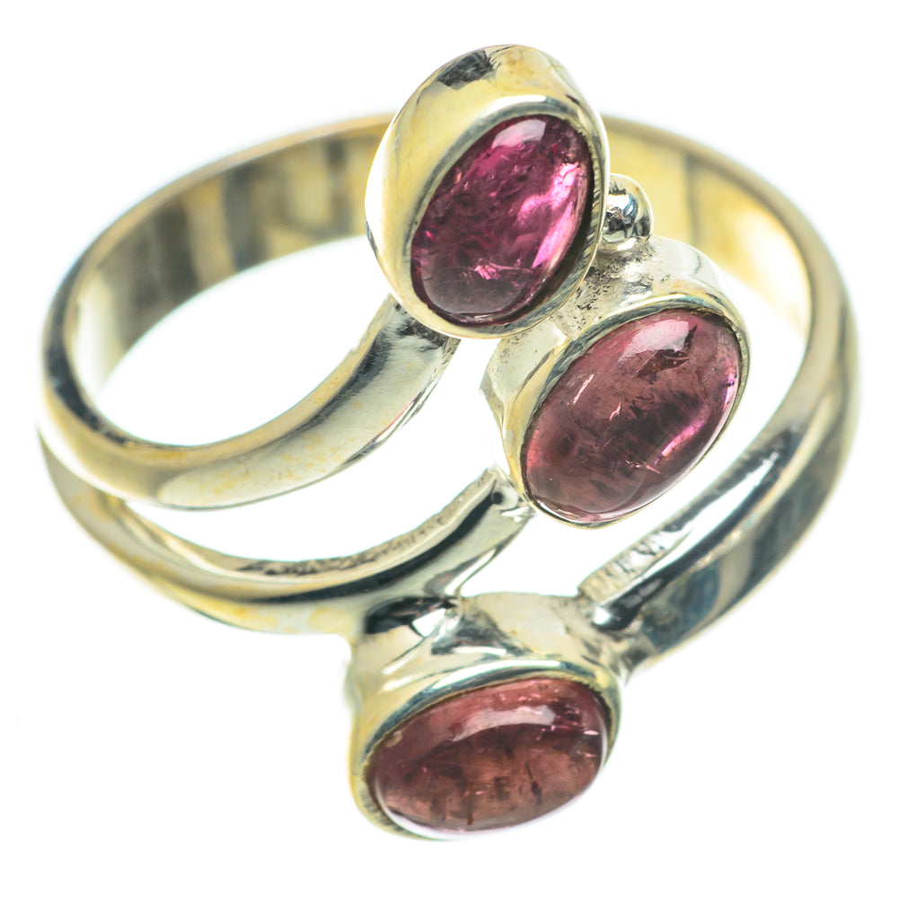 Pink Tourmaline Rings handcrafted by Anasilvercos - RING64262