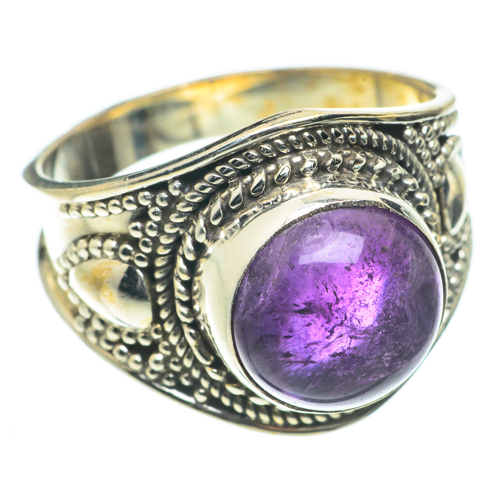 Amethyst Rings handcrafted by Anasilvercos - RING64264