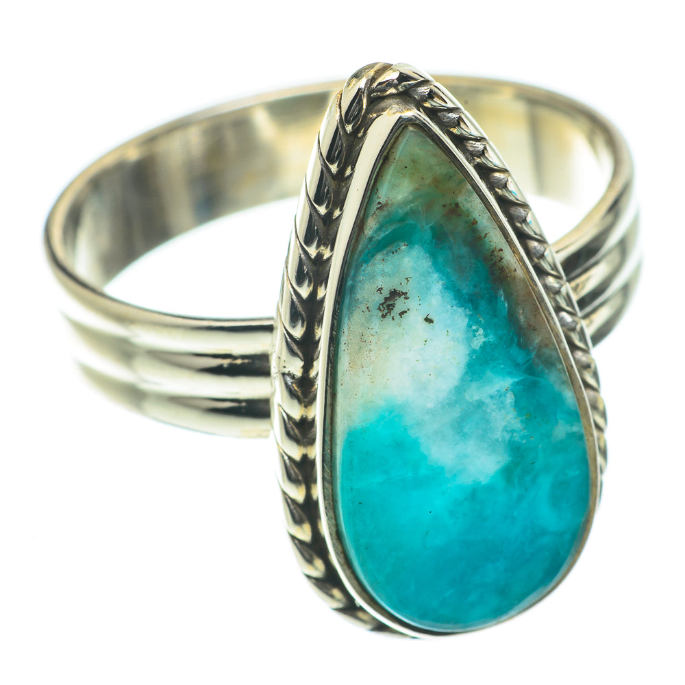Peruvian Opal Rings handcrafted by Anasilvercos - RING64274