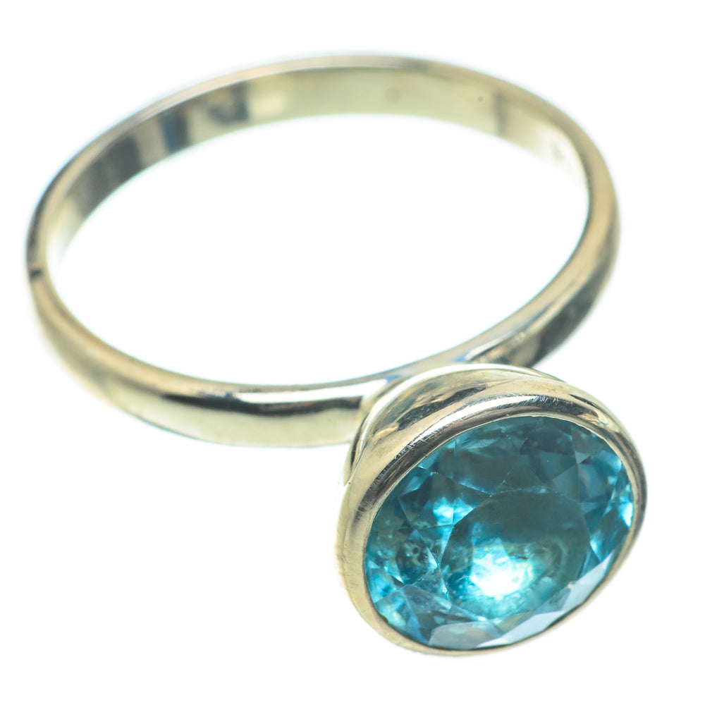 Blue Topaz Rings handcrafted by Anasilvercos - RING64294