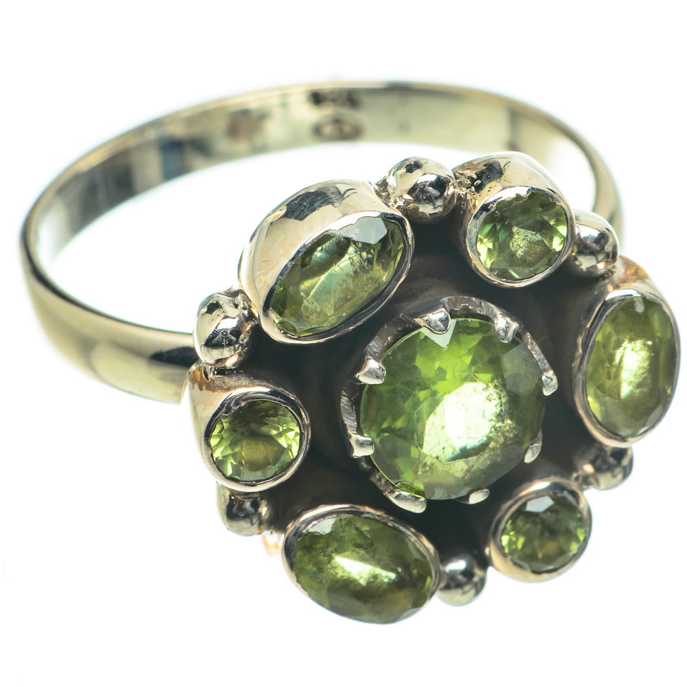 Peridot Rings handcrafted by Anasilvercos - RING64296