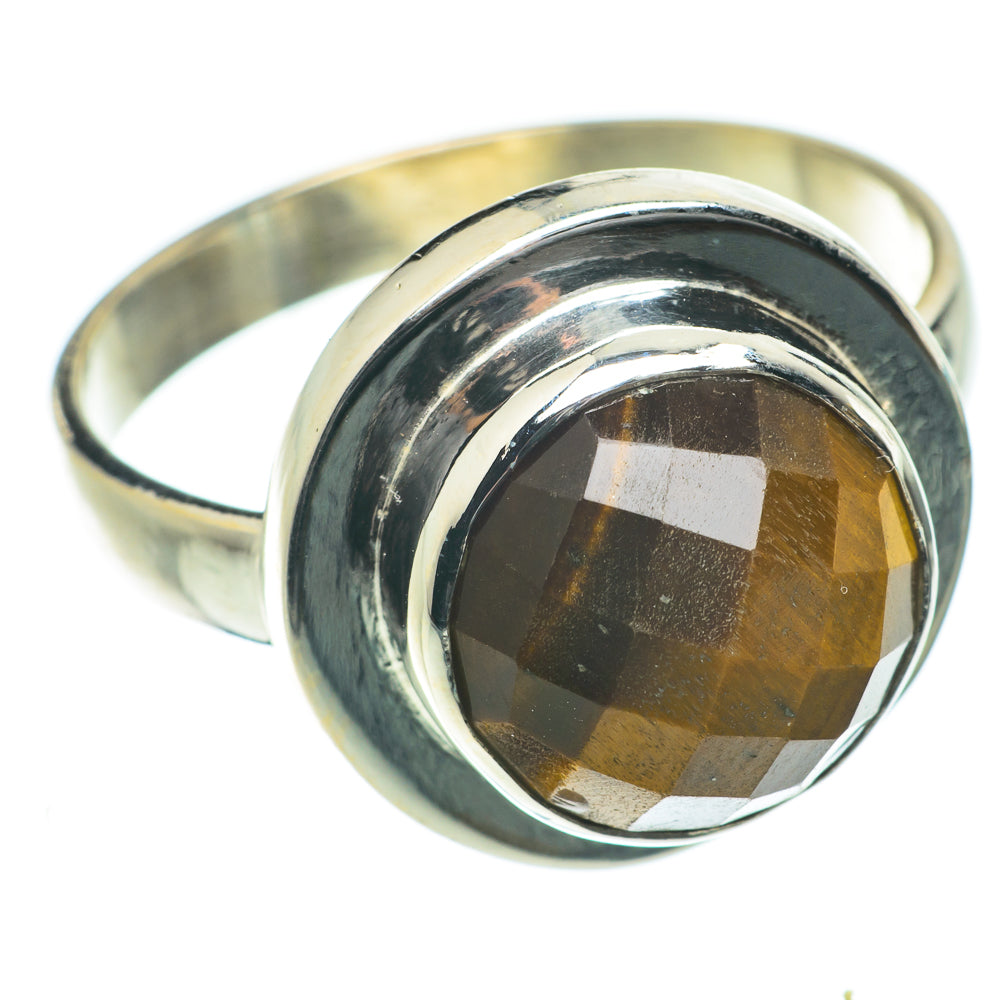 Tiger Eye Rings handcrafted by Anasilvercos - RING64299
