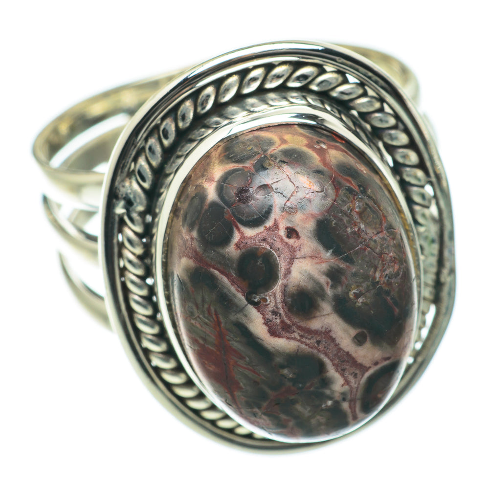 Ocean Jasper Rings handcrafted by Anasilvercos - RING64312
