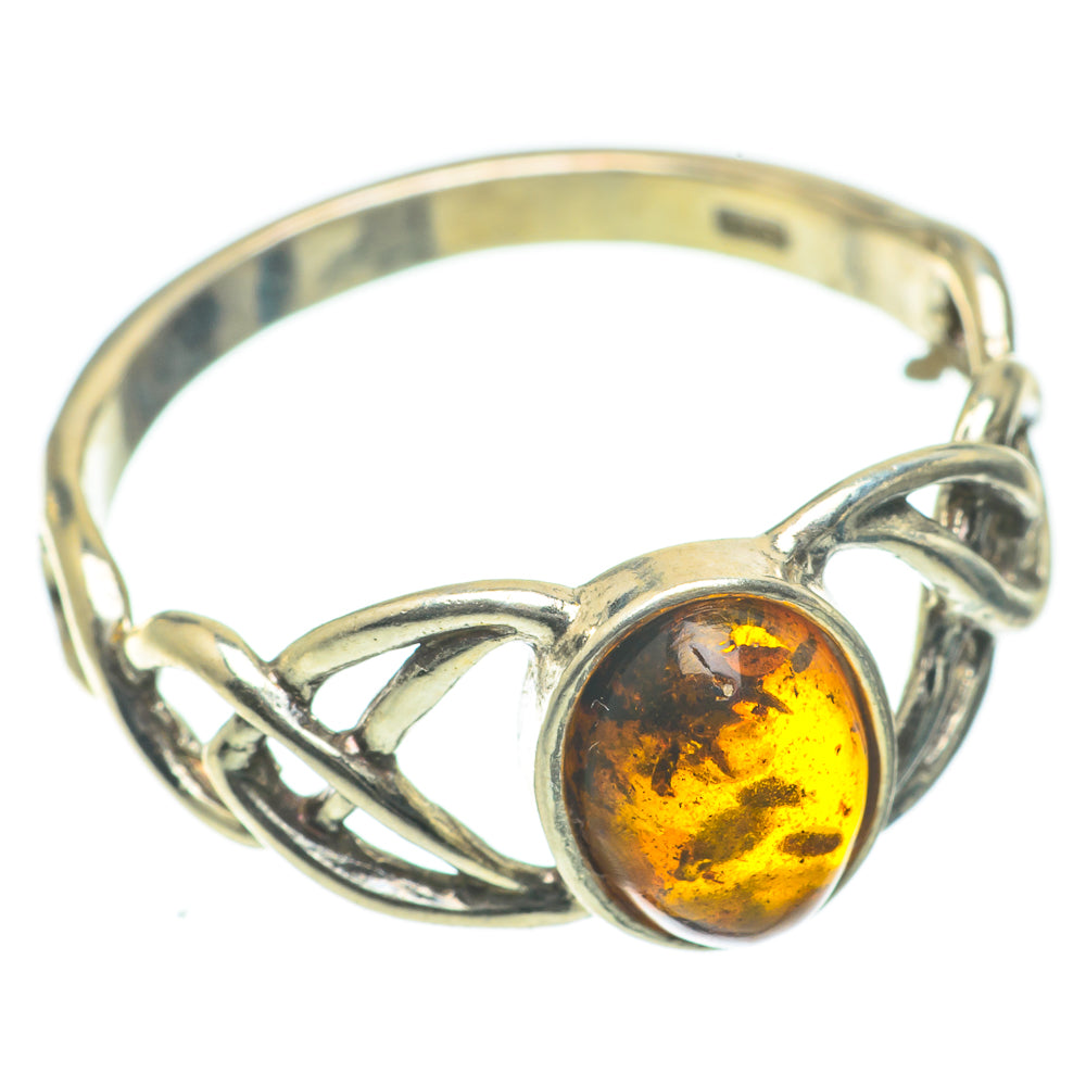 Baltic Amber Rings handcrafted by Anasilvercos - RING64314