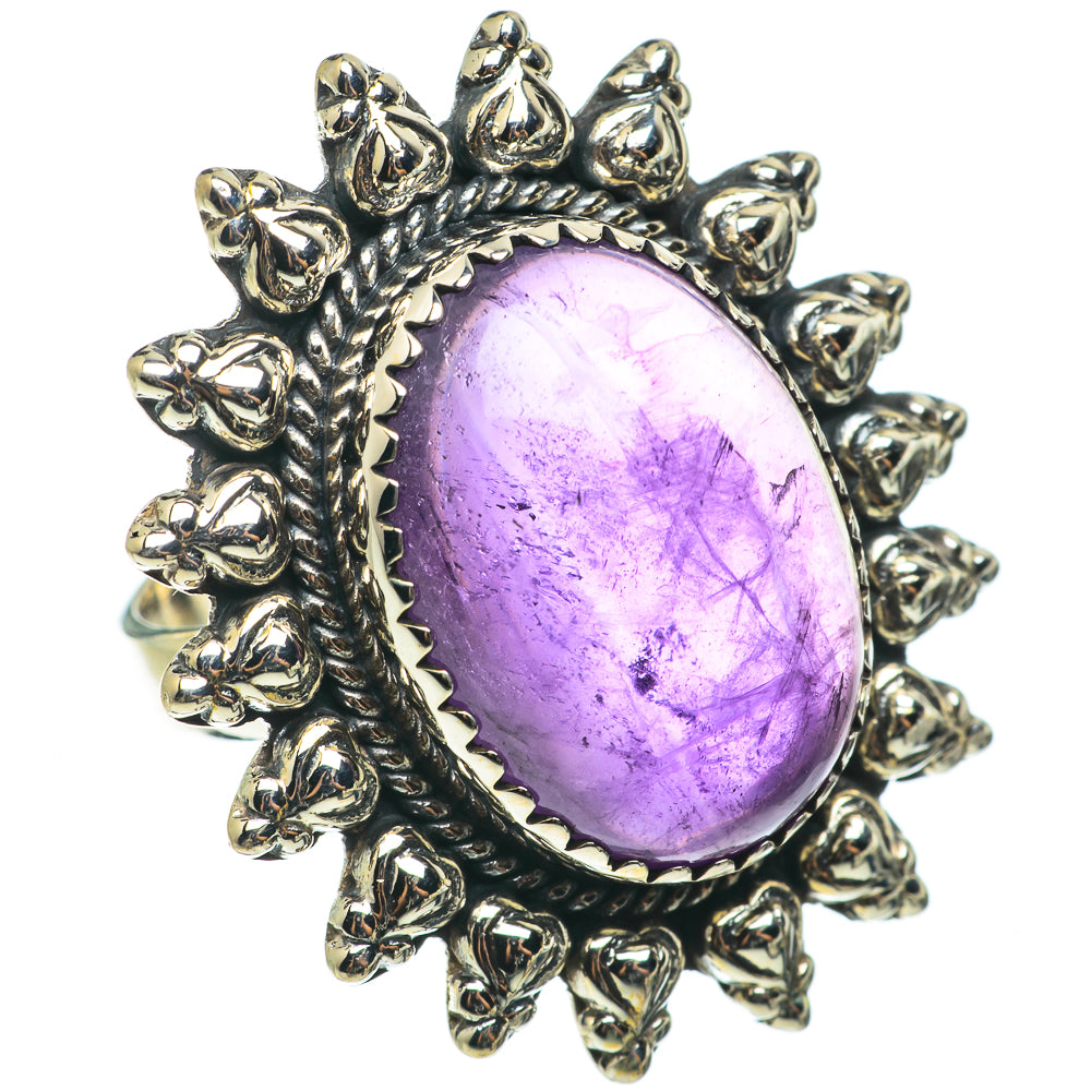 Amethyst Rings handcrafted by Anasilvercos - RING64337