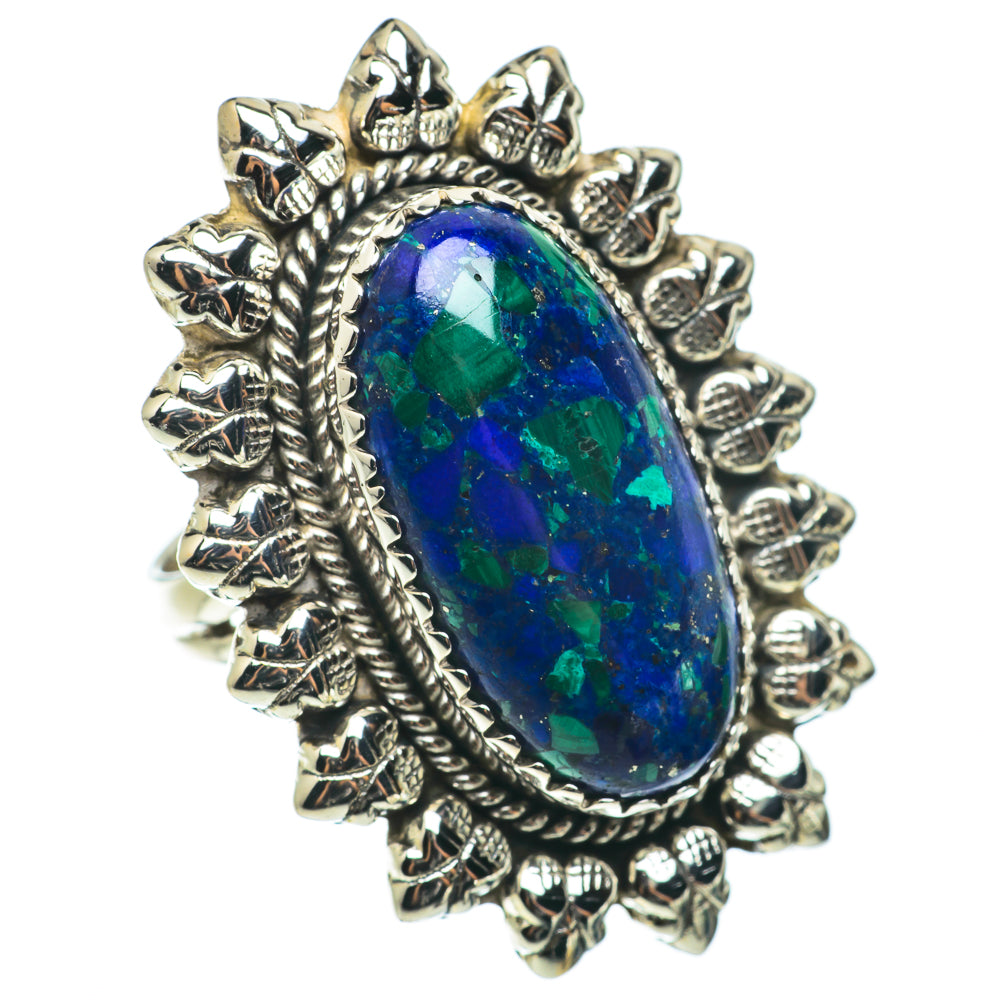 Azurite Rings handcrafted by Anasilvercos - RING64346