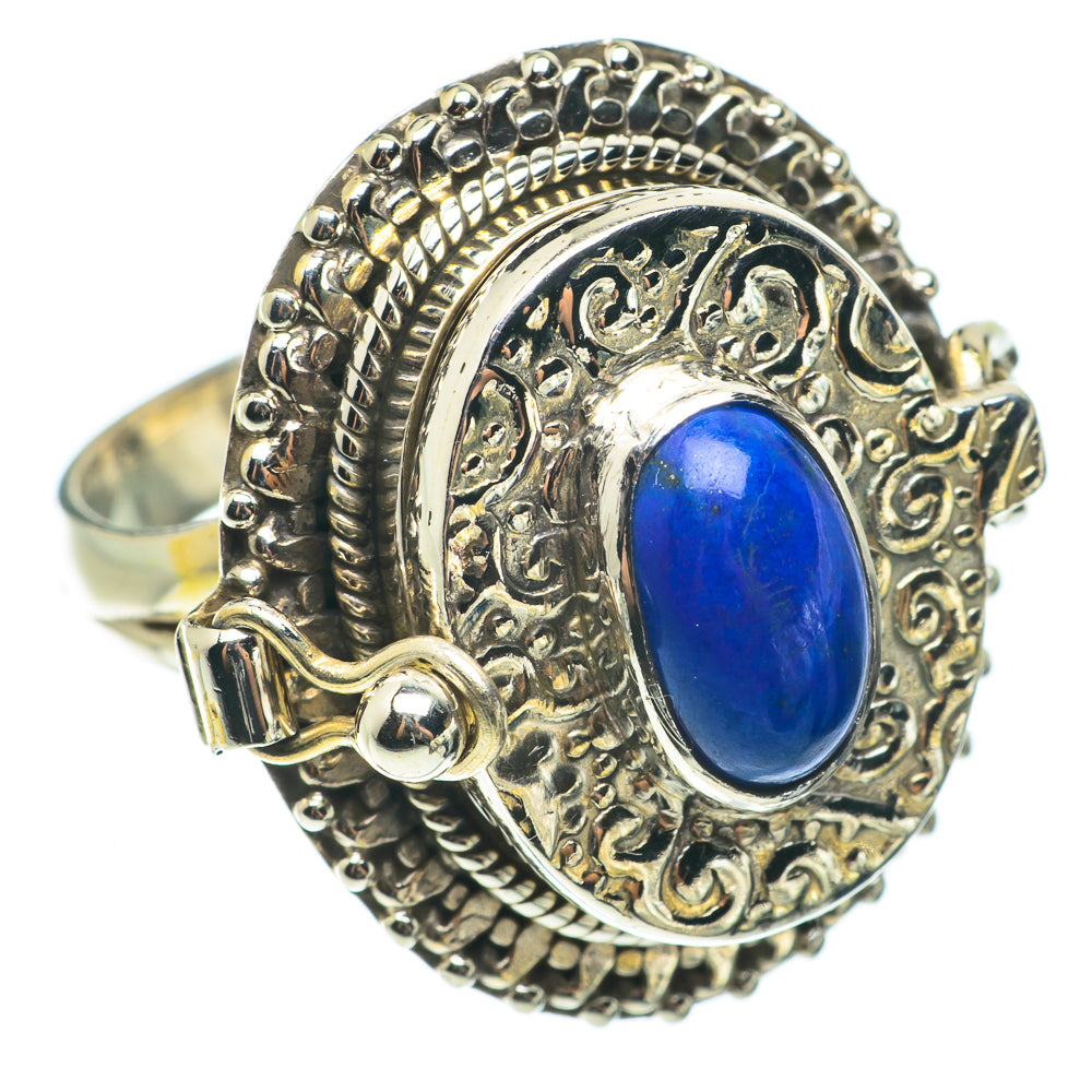 Lapis Lazuli Rings handcrafted by Anasilvercos - RING64348