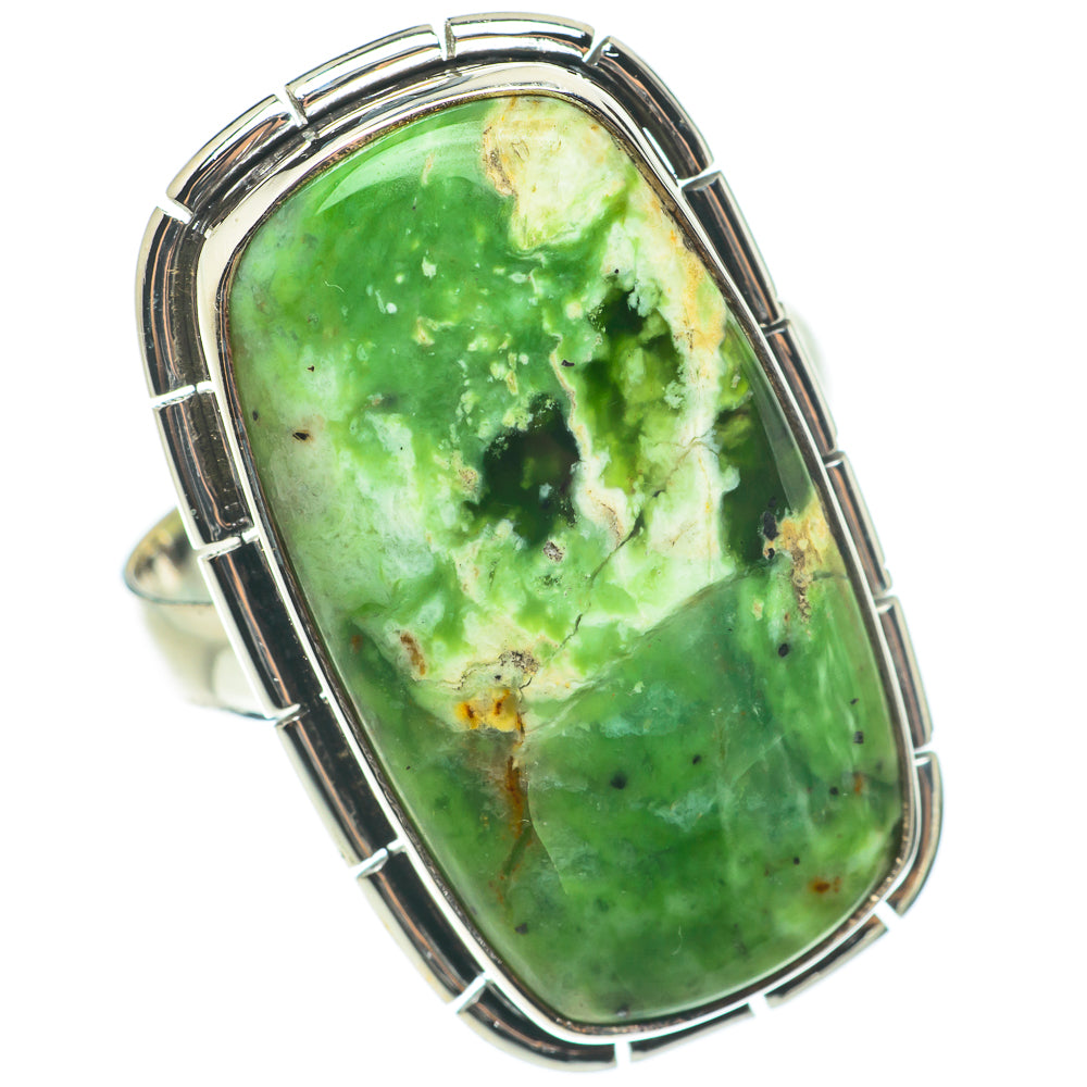 Rainforest Jasper Rings handcrafted by Anasilvercos - RING64352