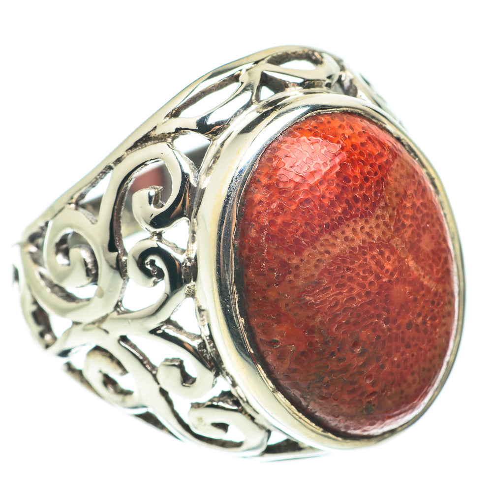 Sponge Coral Rings handcrafted by Anasilvercos - RING64358