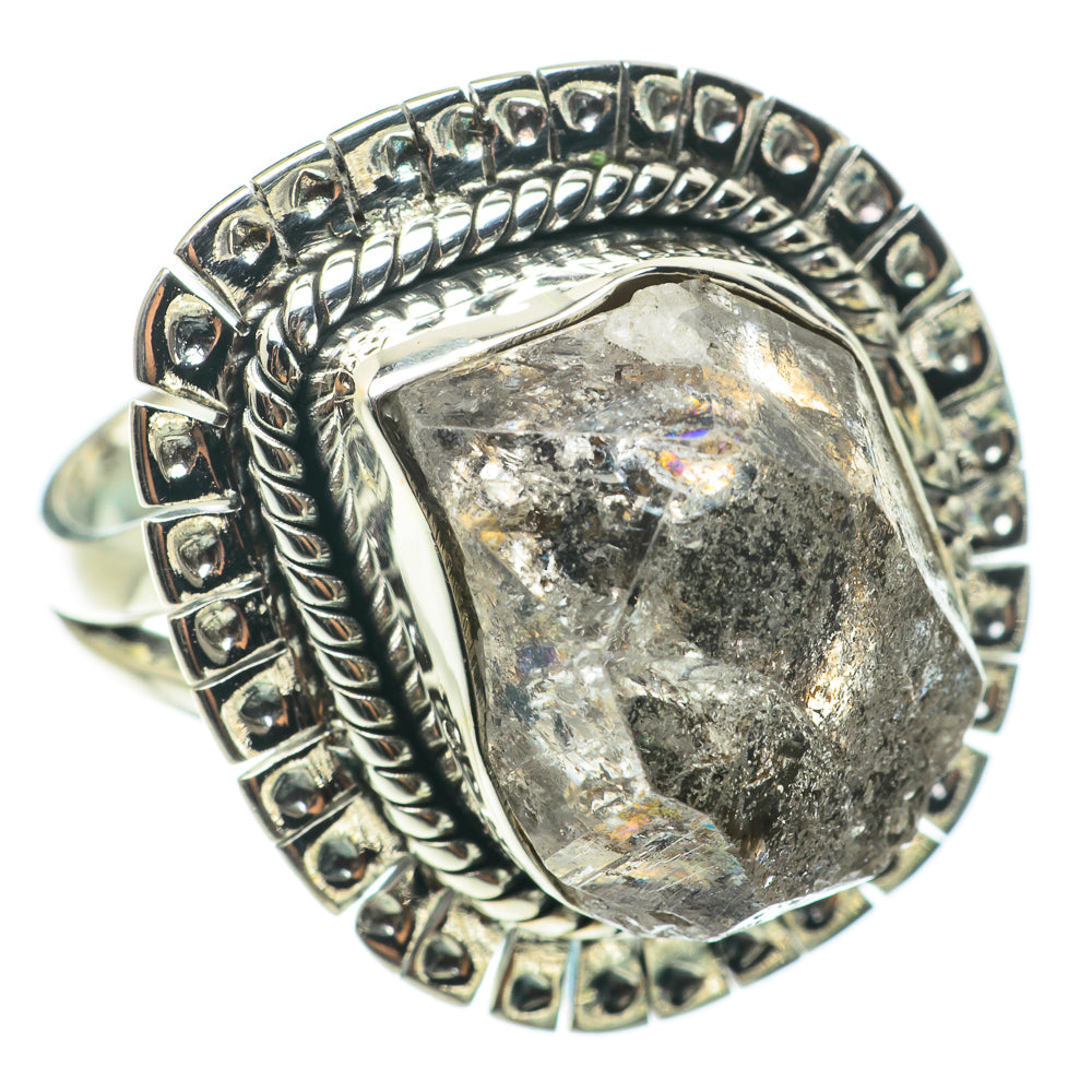 Herkimer Diamond Rings handcrafted by Anasilvercos - RING64369
