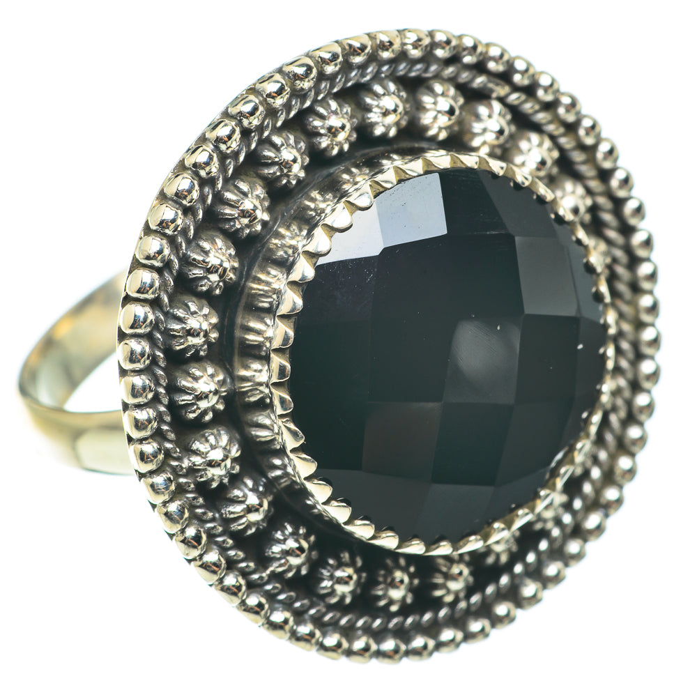 Black Onyx Rings handcrafted by Anasilvercos - RING64370