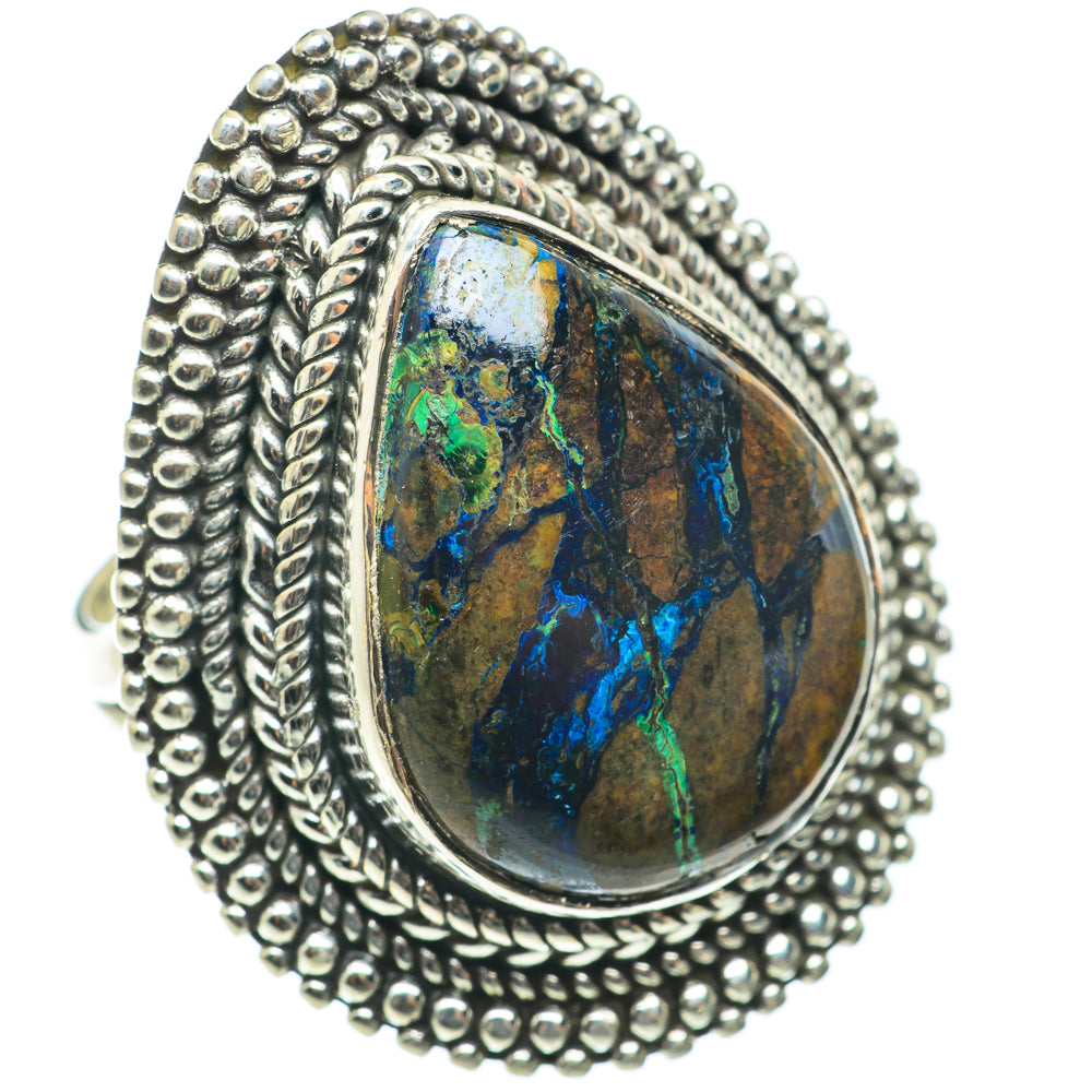 Azurite Rings handcrafted by Anasilvercos - RING64374