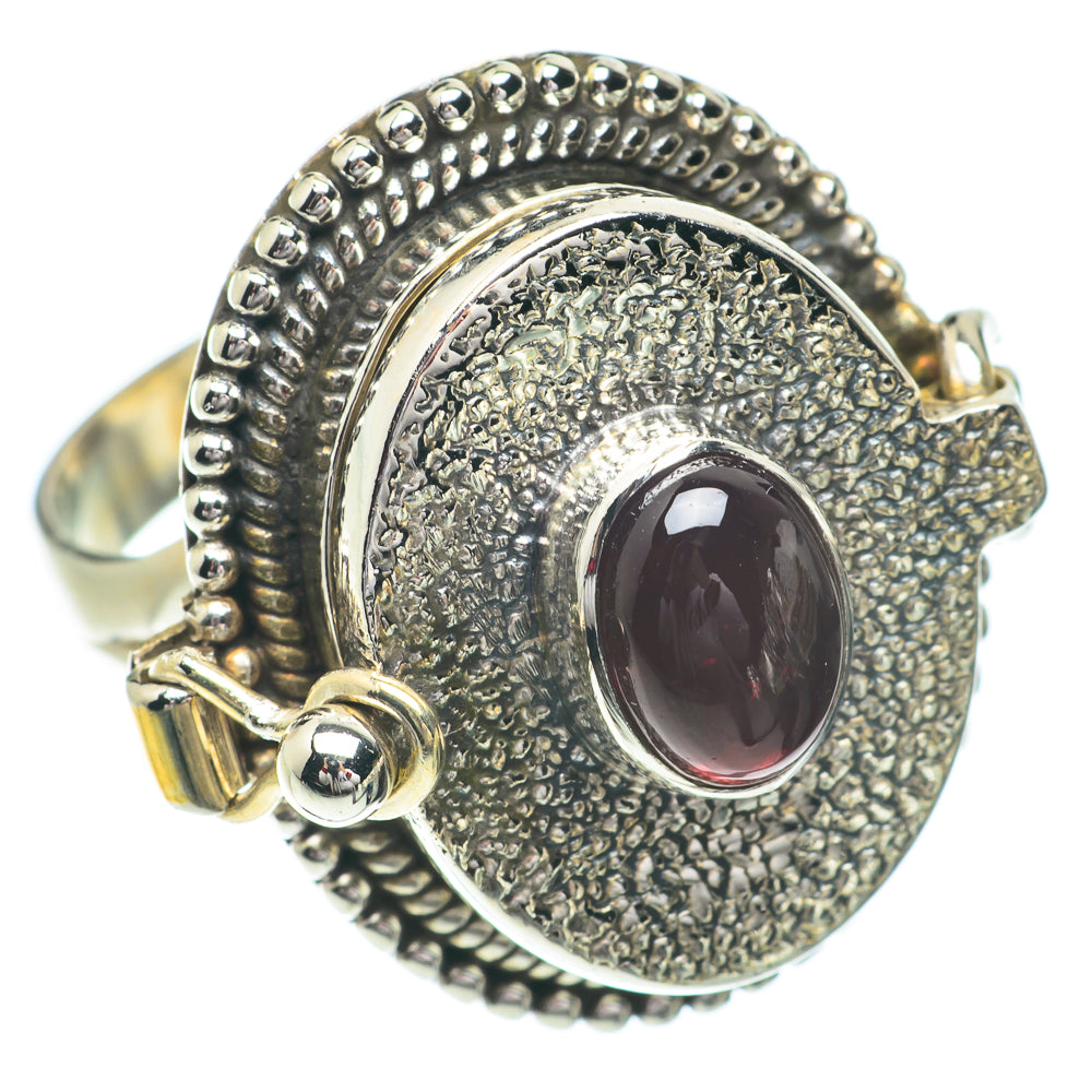 Garnet Rings handcrafted by Anasilvercos - RING64394