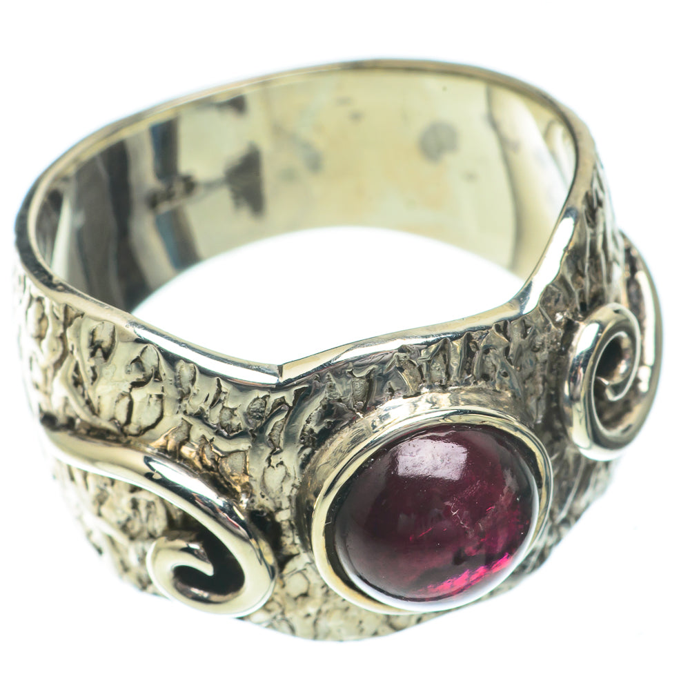 Garnet Rings handcrafted by Anasilvercos - RING64395