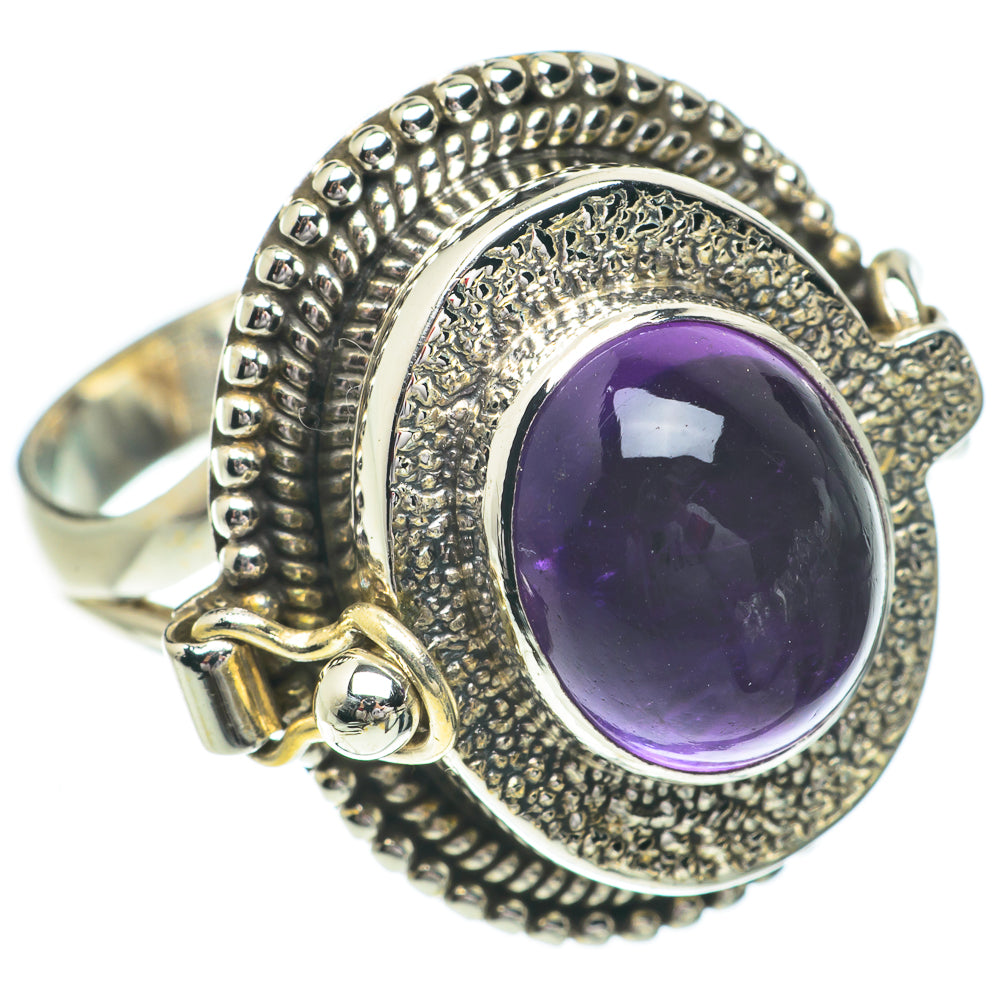 Amethyst Rings handcrafted by Anasilvercos - RING64397