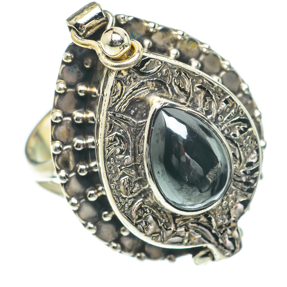 Hematite Rings handcrafted by Anasilvercos - RING64410
