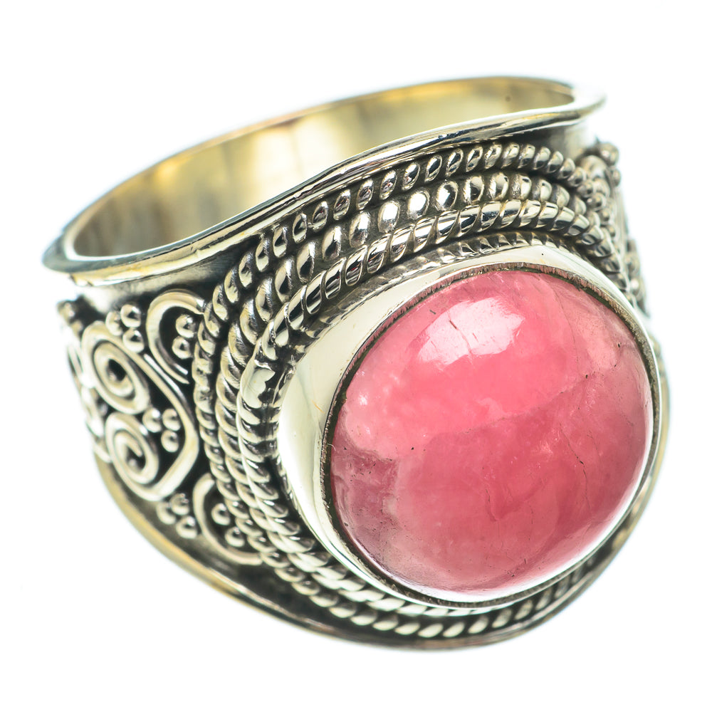 Rhodochrosite Rings handcrafted by Anasilvercos - RING64422