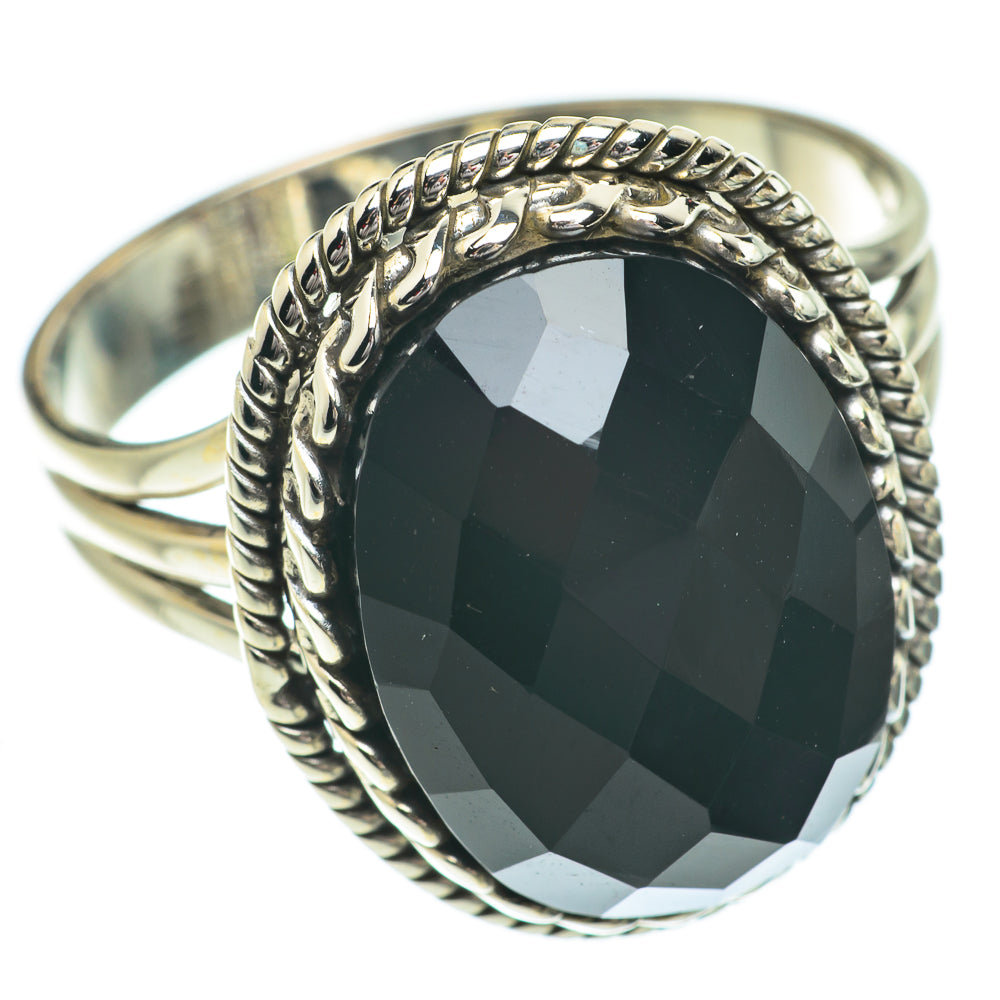 Black Onyx Rings handcrafted by Anasilvercos - RING64428