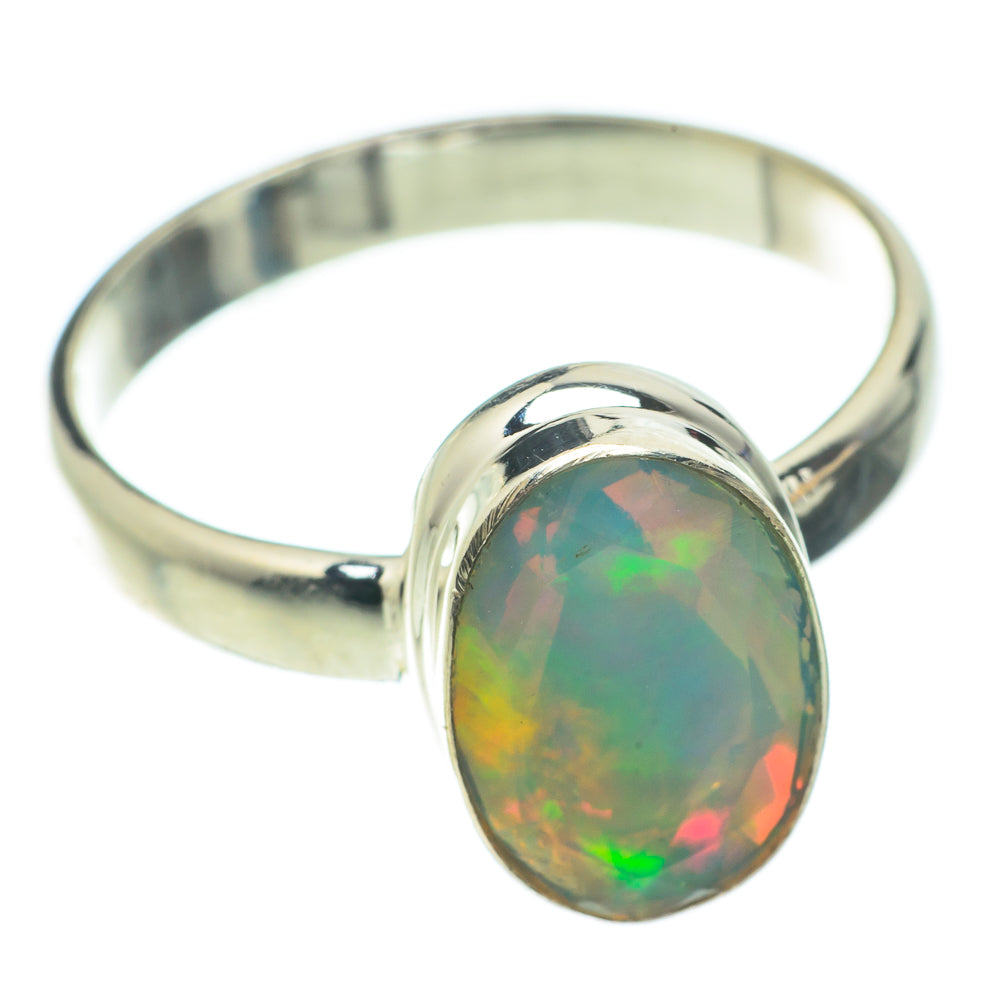 Ethiopian Opal Rings handcrafted by Anasilvercos - RING64433