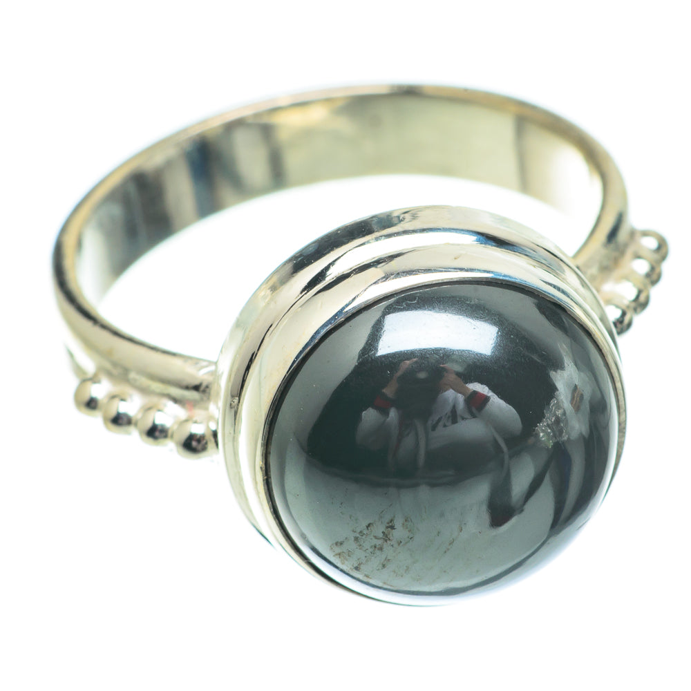 Hematite Rings handcrafted by Anasilvercos - RING64435