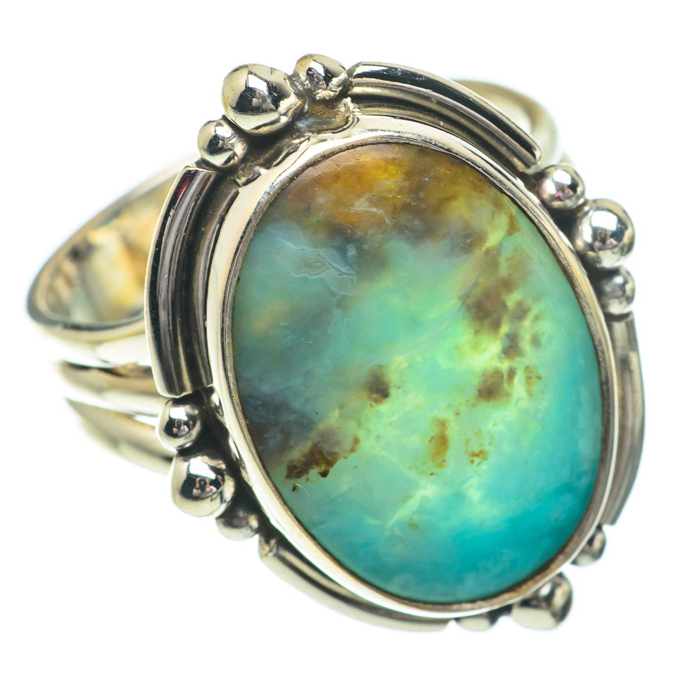 Peruvian Opal Rings handcrafted by Anasilvercos - RING64439