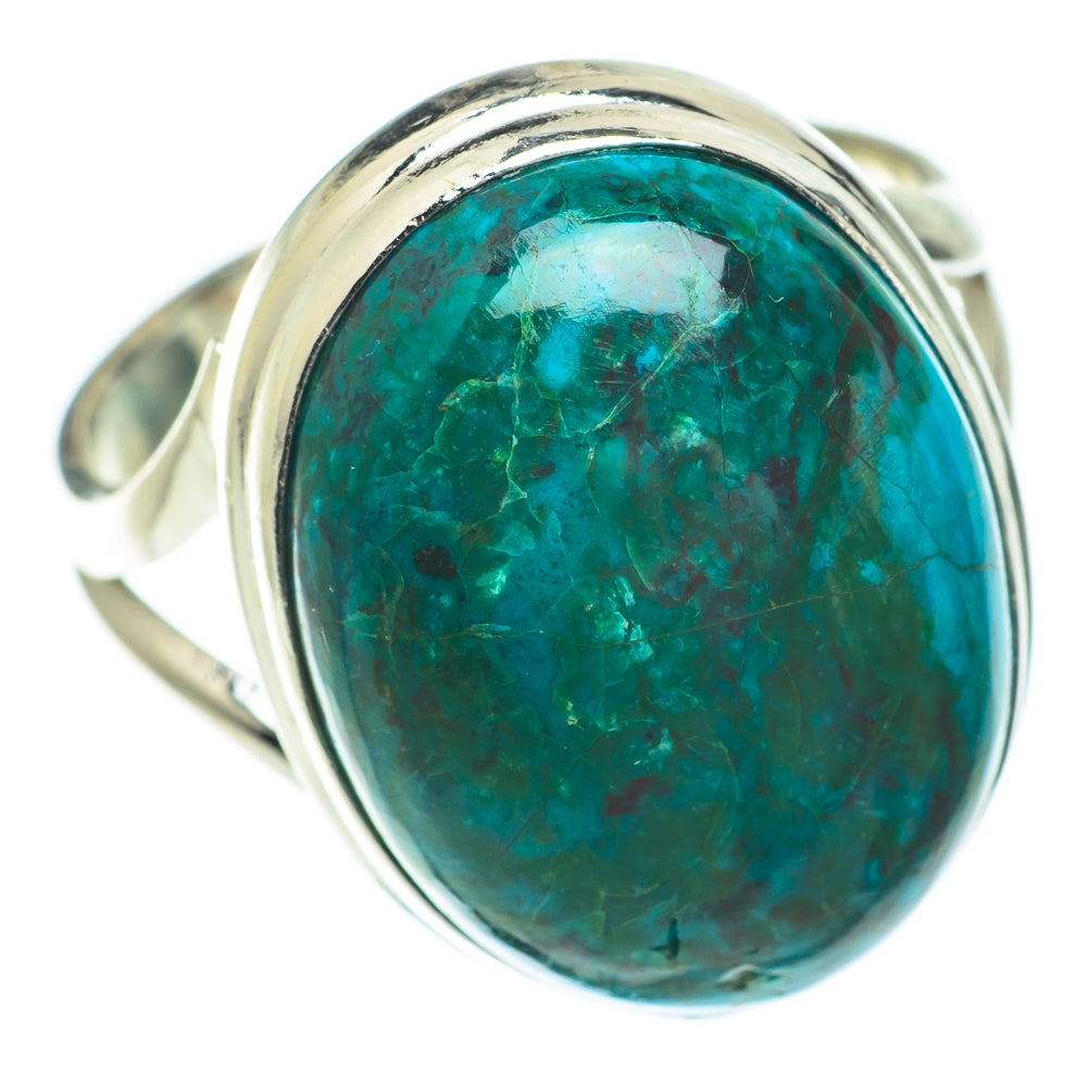 Chrysocolla Rings handcrafted by Anasilvercos - RING64440