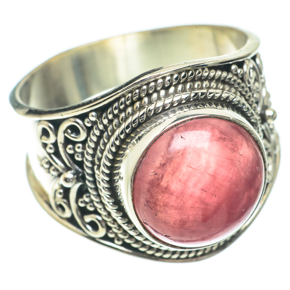 Pink Tourmaline Rings handcrafted by Anasilvercos - RING64446