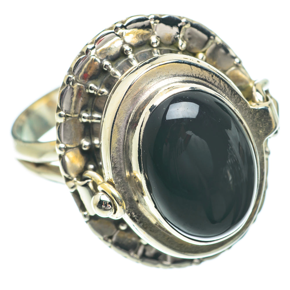 Black Onyx Rings handcrafted by Anasilvercos - RING64448